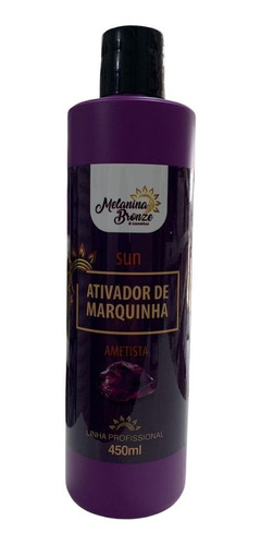 Ativador De Marquinha Ametista Melanina 450ml