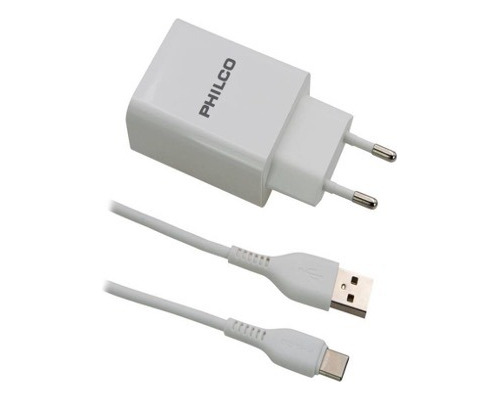 Cargador Micro Usb V8 Carga Rapida Doble + Cable Cert. Sec 