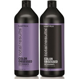 Combo Shampoo Y Aco Color X1000ml Matrix Total Results