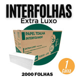 Papel Toalha Interfolha Extra Luxo Folha Dupla C/2000 Ipel