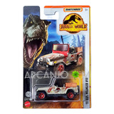 Matchbox Jurassic Wolrd Park 93 Jeep Wrangler #10 Temáticos