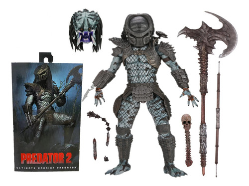 Action Figure Predador 2 Warrior  Alien Vs Predador Neca