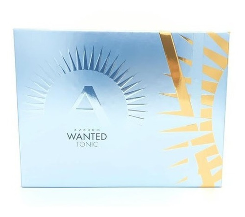 Set Azzaro Wanted Tonic Edt 100 Ml + Shampoo 100ml +7.5 Ml 