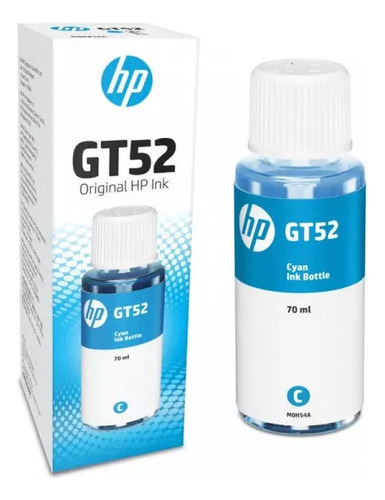 Botella Tinta Hp Gt52 Colores M0h55 M0h56 M0h57 $unidad