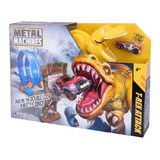 Pista Dinosaurio Metal Machines Zuru T-rex Auto Juguete C