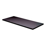 Prateleira Tampo Escrivaninha Mesa 140x65 Mdf 15mm Preto