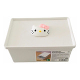 Caja Organizadora Escritorio Hello Kitty 17 X 11,1 X 7,6 Cms