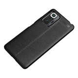 Funda Xiaomi Redmi Note 10 Pro Tpu Leather Case+ Mica Vidrio