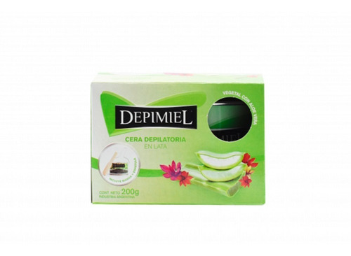 Cera Depilatoria En Lata Vegetal Depimiel Profesional X 200 