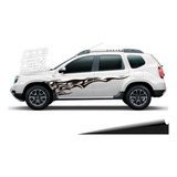 Calco Renault Duster Tattoo Flame Tunning Tuning Juego