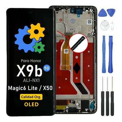 Pantalla Para Honor X9b 5g / Magic6 Lite Oled Orig+marco Ng
