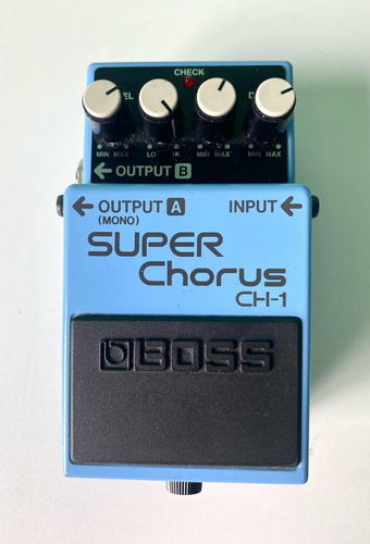 Pedal De Guitarra Boss Chorus Ch-1