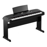 Piano Digital 88 Teclas Pesadas Yamaha Dgx670 B Con Mueble