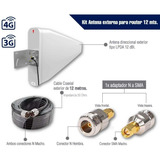 Kit 12m Antena Externa Para Router 3g 4g (mejorar De Señal)