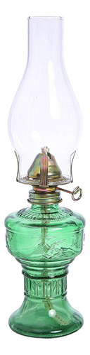 Lámpara De Aceite Pequeña De Queroseno Vintage De Cuatro Gar