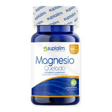 Magnesio Quelado 500mg 60 Comprimidos - Suplalim Sabor Sin S