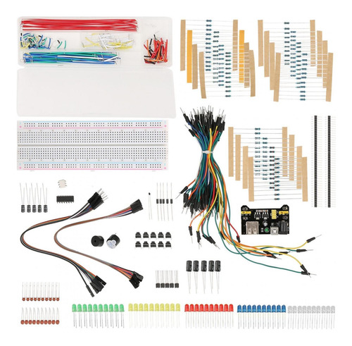 Kit De Componentes Electrónicos Para Principiantes Basic