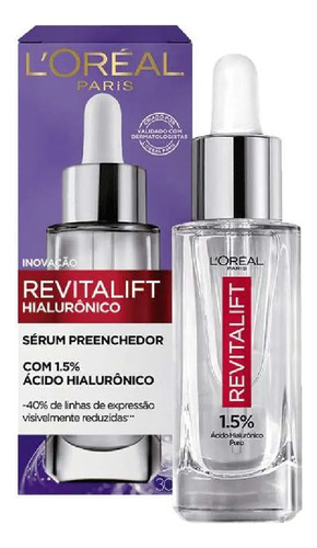 Loreal Revitalift Serum Rellenador Ácido Hialuronico 1.5%