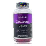 Colágeno Biotina Ácido Hialurónico 120 Gom Natural Health