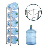 Rack Estante Organizador 5 Botellones Bidones Agua 20 Lts.  