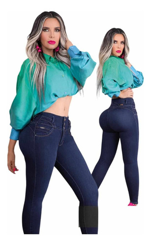 Jeans Mujer Medellin Colombiano Levantapompas Premium