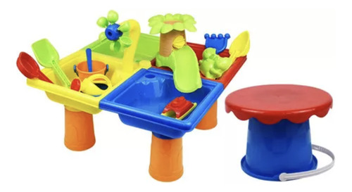 Mesa De Arena Juego De Playa Diversión Niños Verano Juego