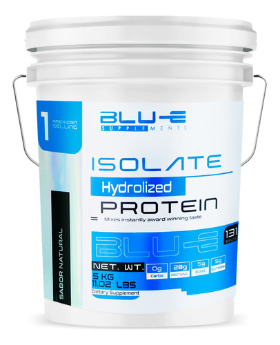 Proteina Whey Hidrolizada Isolate Blu-e 5 Kg Varios Sabores