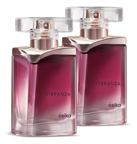 Ésika-set Perfumes De Mujer Vibranza C/ Aroma Oriental Dulce