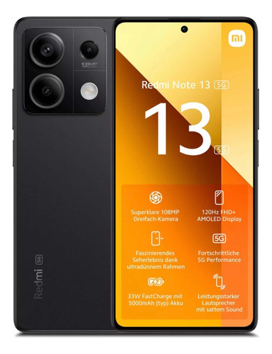 Xiaomi Redmi Note 13 5g Dual Sim 8gb 256gb Versão Global +nf