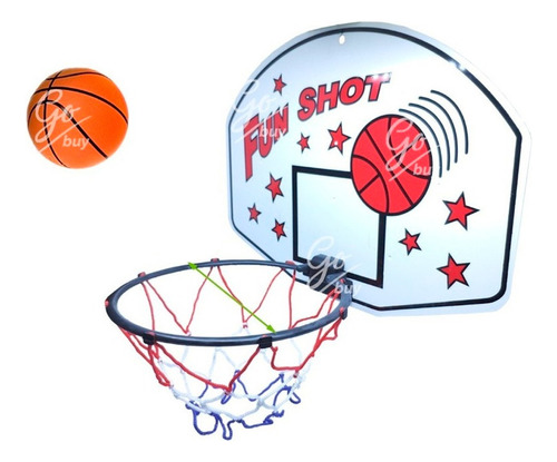 Tablero Con Aro Baloncesto Y Pelota Mini Canasta Basketboll