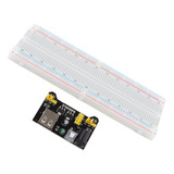 Módulo De Fuente De Alimentación 830 Tie Points Breadboard D