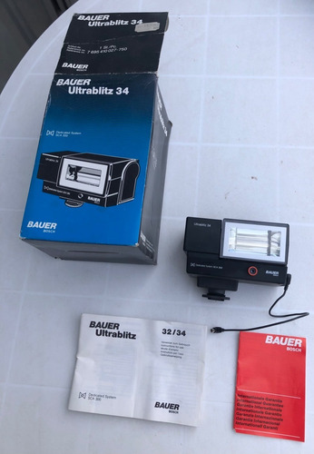 Flash Ultrablitz 34 Sca300 Bauer Bosch Como Nuevo!!! Sin Uso