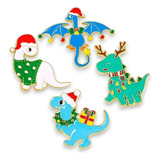 Colección: Dinosaurios Navideños (4pz)