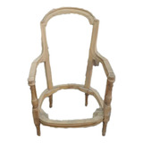 Esqueleto Estructura Sillon   Estilo Frances 