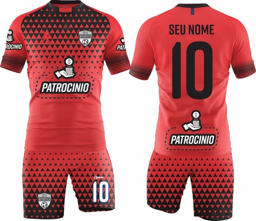Jogo De Camisas+calção Fardamento Uniforme Futebol 23 Kits