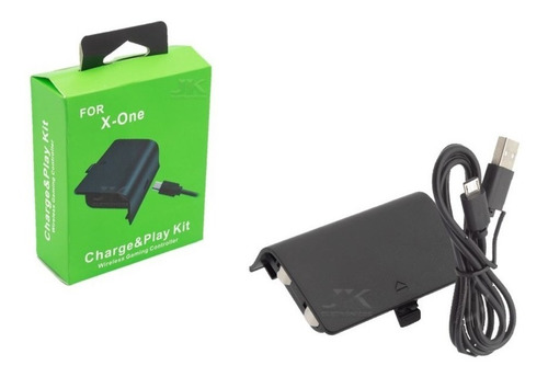 Kit Bateria + Carregador P/ Controle Xbox One Recarregavel