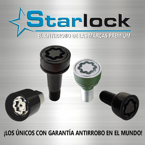 Birlos Seguridad Starlock  Salt 2013 Envío Gratis