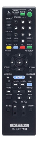 Control Remoto Rm-adp073 Para Sony Dvd Bdv-e190 Bdv-n990w 