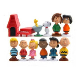 Figura Snoopy - Set De 12 Figuras