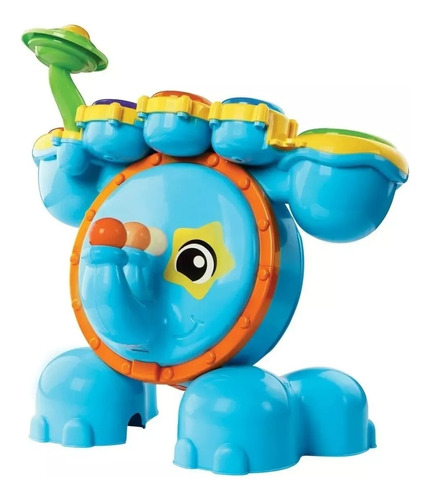 Blue Batería Infantil Vtech 4 Modos Con Luces Y Sonido 