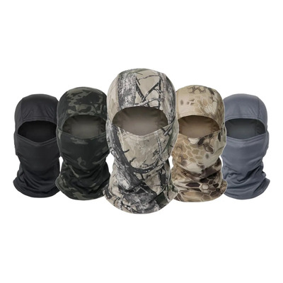 Evd-x Balaclava 5 Pack Full Pasamontañas Militar Táctico Bandana Transpirable Color Espartano 04 Ramas Camuflaje Unitalla Adulto