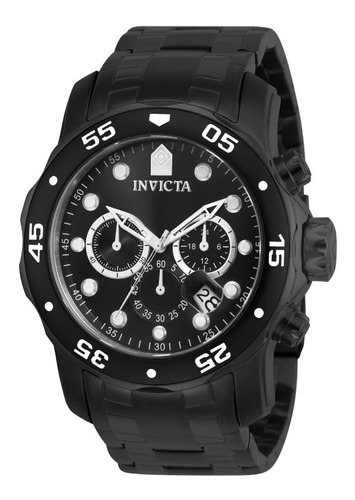 Reloj Invicta Original 0076 Pro Diver Negro Hombre