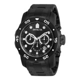 Reloj Invicta Original 0076 Pro Diver Negro Hombre