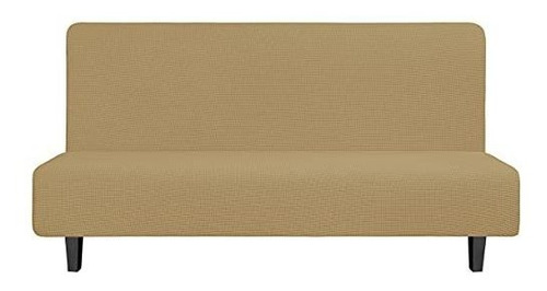 Funda De Futon Easy-going Color Dorado Elastica Sin Brazos