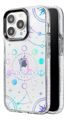 Funda Para iPhone Uso Rudo Mujer Zodiaco Capricornio