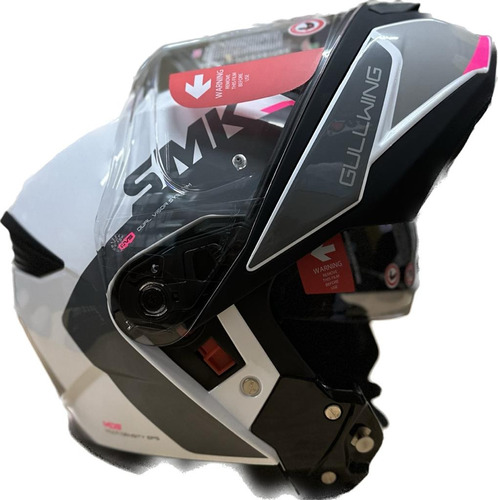 Casco Smk Rebatible Gullwing Doble Visor B Motoscba