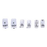 6pcs Botão De Interruptor De Controle De Mão Cobre Tampas