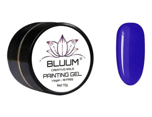 Gel Paint Profesional Bluum 10g Azul