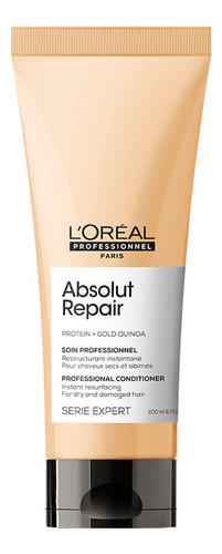 Acondicionador L'oréal Professionnel Serie Expert Absolut Repair Tubo Depresible 200ml 1 Unidad