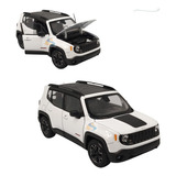 Carrinho De Ferro Miniatura Jeep Renegade 1/24 Abre A Porta